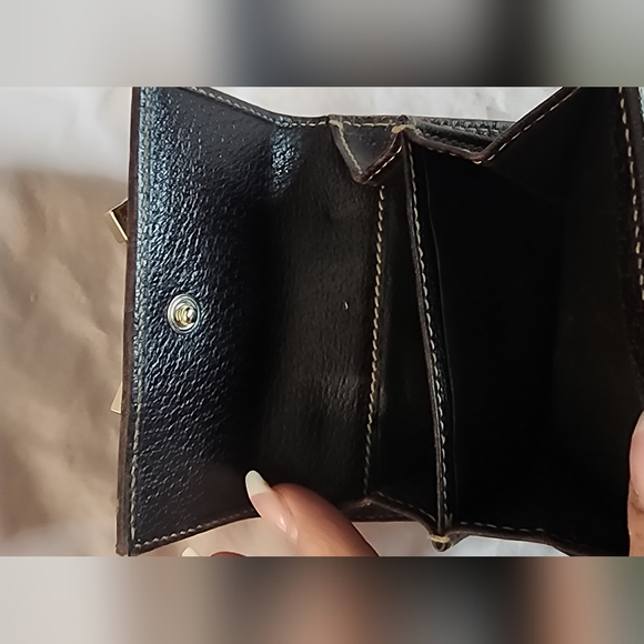 Gucci Monogram Princy Sherry Line Compact Wallet - Picture 11 of 16